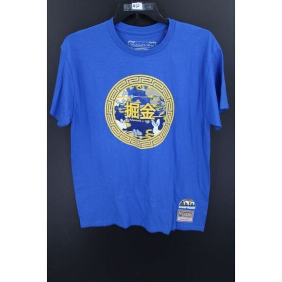 MITCHELL & NESS Men’s Denver Nuggets Tee Shirt Size Large - Picture 1 of 7
